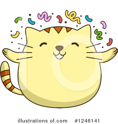 Royalty-Free (RF) Cat Clipart Illustration by BNP Design Studio - Stock Sample #1246141
