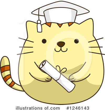 Royalty-Free (RF) Cat Clipart Illustration by BNP Design Studio - Stock Sample #1246143