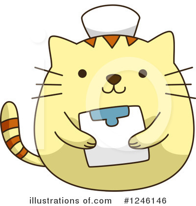 Royalty-Free (RF) Cat Clipart Illustration by BNP Design Studio - Stock Sample #1246146