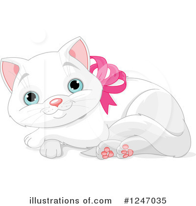 Royalty-Free (RF) Cat Clipart Illustration by Pushkin - Stock Sample #1247035