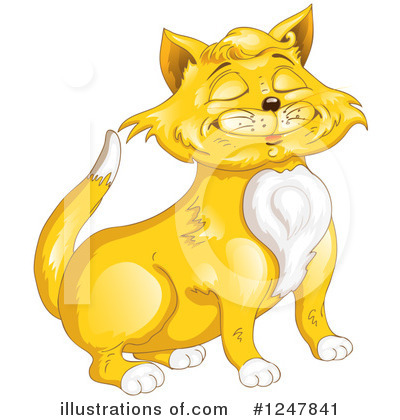 Royalty-Free (RF) Cat Clipart Illustration by merlinul - Stock Sample #1247841