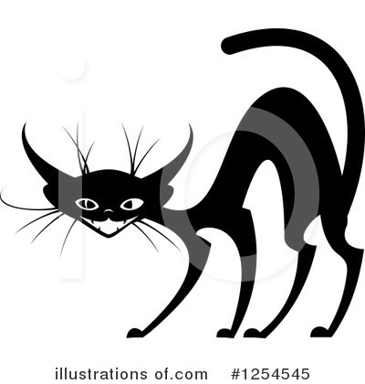Evil Cat Clipart #1254545 by Vector Tradition SM
