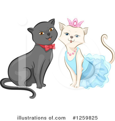 Royalty-Free (RF) Cat Clipart Illustration by BNP Design Studio - Stock Sample #1259825