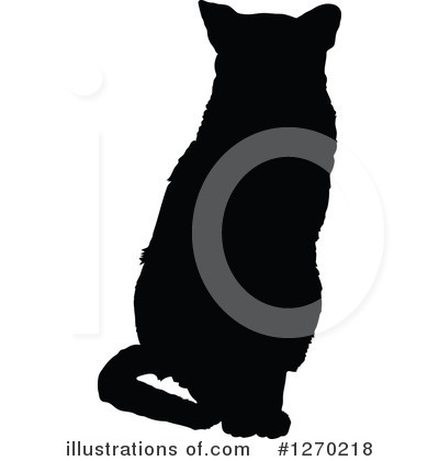Royalty-Free (RF) Cat Clipart Illustration by Maria Bell - Stock Sample #1270218