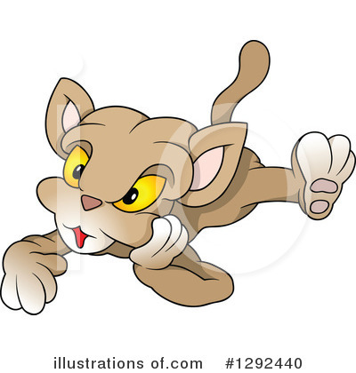 Royalty-Free (RF) Cat Clipart Illustration by dero - Stock Sample #1292440