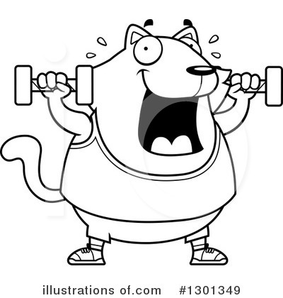 Royalty-Free (RF) Cat Clipart Illustration by Cory Thoman - Stock Sample #1301349