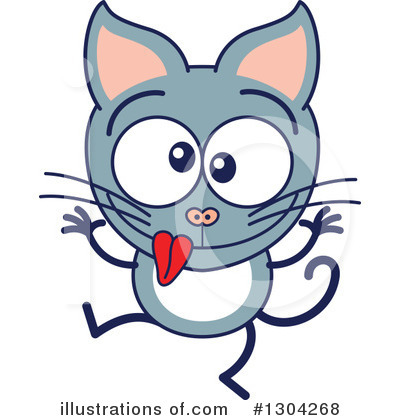 Cat Clipart #1304268 by Zooco