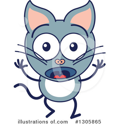 Royalty-Free (RF) Cat Clipart Illustration by Zooco - Stock Sample #1305865