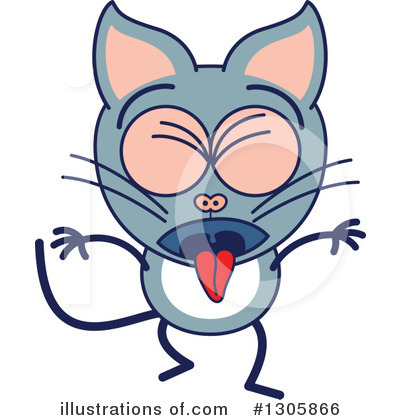 Cat Clipart #1305866 by Zooco