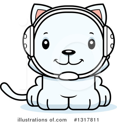 Royalty-Free (RF) Cat Clipart Illustration by Cory Thoman - Stock Sample #1317811