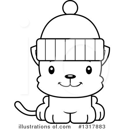 Royalty-Free (RF) Cat Clipart Illustration by Cory Thoman - Stock Sample #1317883