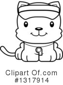 Cat Clipart #1317914 by Cory Thoman