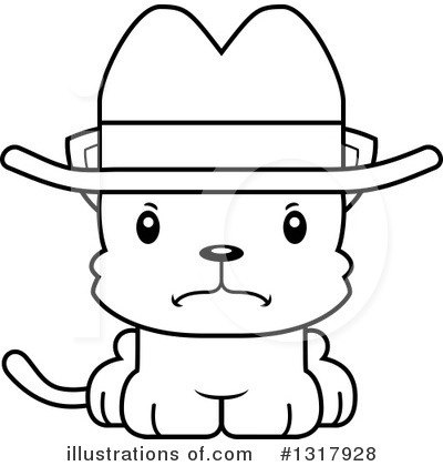 Royalty-Free (RF) Cat Clipart Illustration by Cory Thoman - Stock Sample #1317928