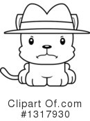 Cat Clipart #1317930 by Cory Thoman