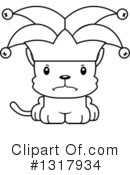 Cat Clipart #1317934 by Cory Thoman