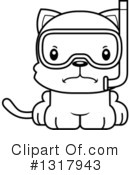 Cat Clipart #1317943 by Cory Thoman