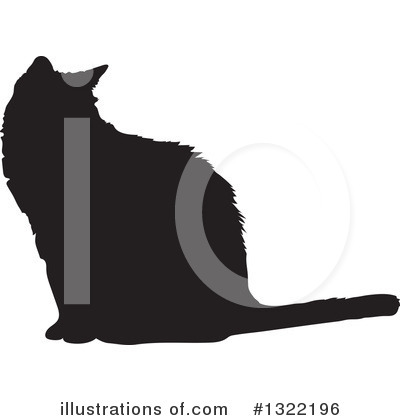 Royalty-Free (RF) Cat Clipart Illustration by Maria Bell - Stock Sample #1322196