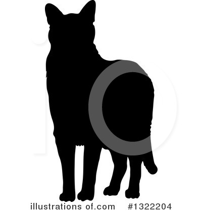 Royalty-Free (RF) Cat Clipart Illustration by Maria Bell - Stock Sample #1322204