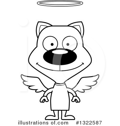 Royalty-Free (RF) Cat Clipart Illustration by Cory Thoman - Stock Sample #1322587