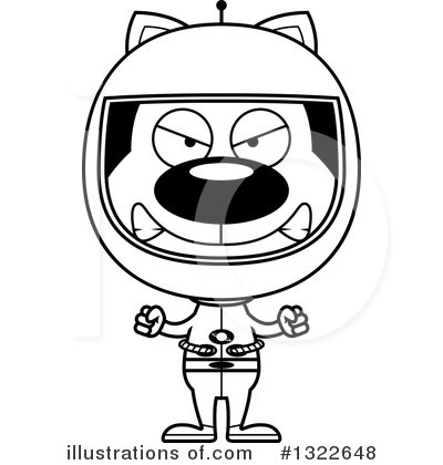 Royalty-Free (RF) Cat Clipart Illustration by Cory Thoman - Stock Sample #1322648