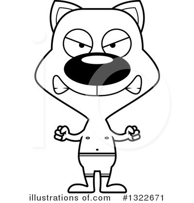 Royalty-Free (RF) Cat Clipart Illustration by Cory Thoman - Stock Sample #1322671