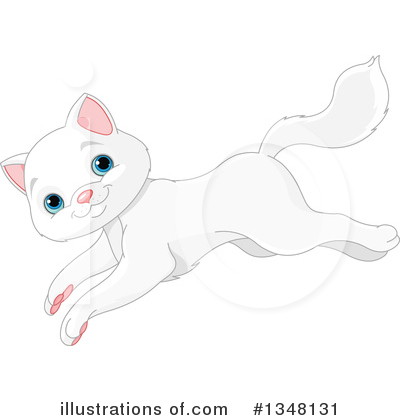 Royalty-Free (RF) Cat Clipart Illustration by Pushkin - Stock Sample #1348131