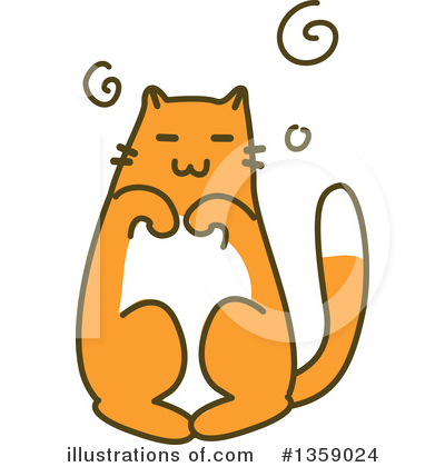 Royalty-Free (RF) Cat Clipart Illustration by BNP Design Studio - Stock Sample #1359024