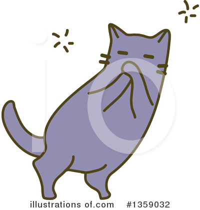 Royalty-Free (RF) Cat Clipart Illustration by BNP Design Studio - Stock Sample #1359032