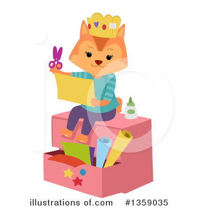 Royalty-Free (RF) Cat Clipart Illustration by BNP Design Studio - Stock Sample #1359035