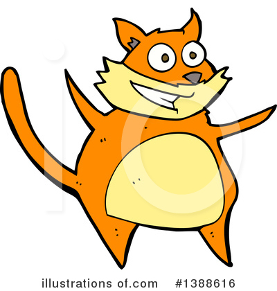 Royalty-Free (RF) Cat Clipart Illustration by lineartestpilot - Stock Sample #1388616