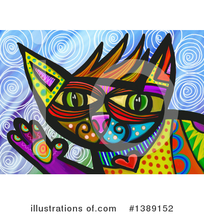 Royalty-Free (RF) Cat Clipart Illustration by Prawny - Stock Sample #1389152