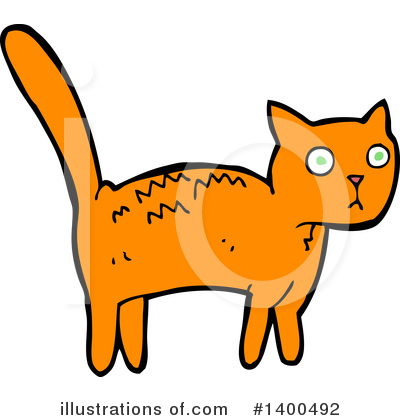 Royalty-Free (RF) Cat Clipart Illustration by lineartestpilot - Stock Sample #1400492