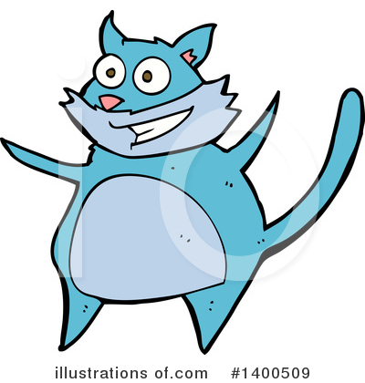 Royalty-Free (RF) Cat Clipart Illustration by lineartestpilot - Stock Sample #1400509