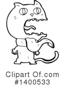 Cat Clipart #1400533 by lineartestpilot
