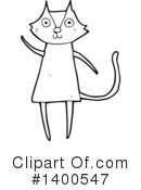 Cat Clipart #1400547 by lineartestpilot