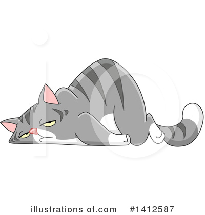 Cat Clipart #1412587 by yayayoyo