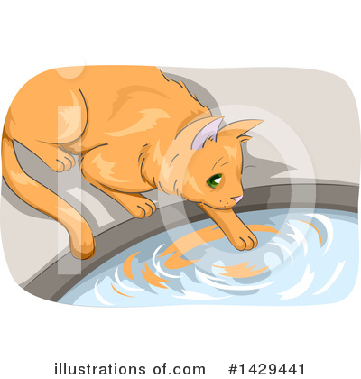 Royalty-Free (RF) Cat Clipart Illustration by BNP Design Studio - Stock Sample #1429441