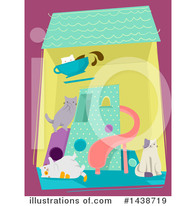 Royalty-Free (RF) Cat Clipart Illustration by BNP Design Studio - Stock Sample #1438719