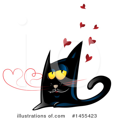 Royalty-Free (RF) Cat Clipart Illustration by Domenico Condello - Stock Sample #1455423