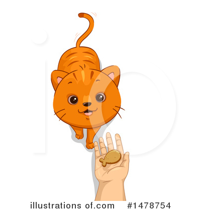 Royalty-Free (RF) Cat Clipart Illustration by BNP Design Studio - Stock Sample #1478754