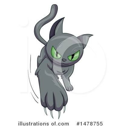 Royalty-Free (RF) Cat Clipart Illustration by BNP Design Studio - Stock Sample #1478755