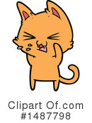 Cat Clipart #1487798 by lineartestpilot