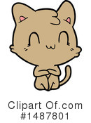 Cat Clipart #1487801 by lineartestpilot