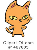 Cat Clipart #1487805 by lineartestpilot