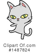 Cat Clipart #1487824 by lineartestpilot