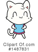 Cat Clipart #1487831 by lineartestpilot