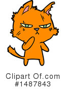 Cat Clipart #1487843 by lineartestpilot