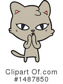 Cat Clipart #1487850 by lineartestpilot