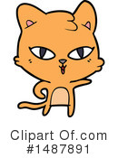 Cat Clipart #1487891 by lineartestpilot
