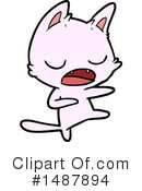 Cat Clipart #1487894 by lineartestpilot